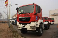 曼(MAN) TGS33系列重卡 540馬力 6X6 消防車(底盤)(型號(hào)33.540)