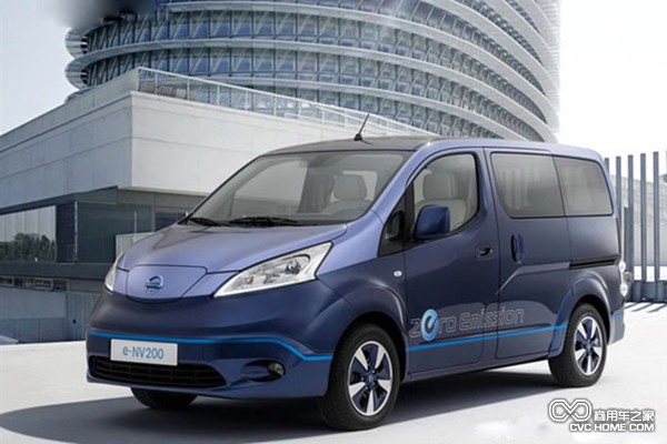 采用4座設計 日產e-NV200 MPV官圖發(fā)布